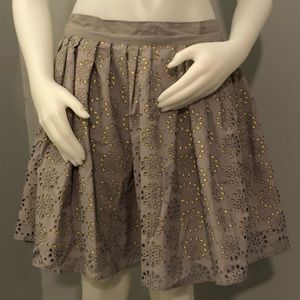 Grey & Yellow Handmade Size 14 Skirt